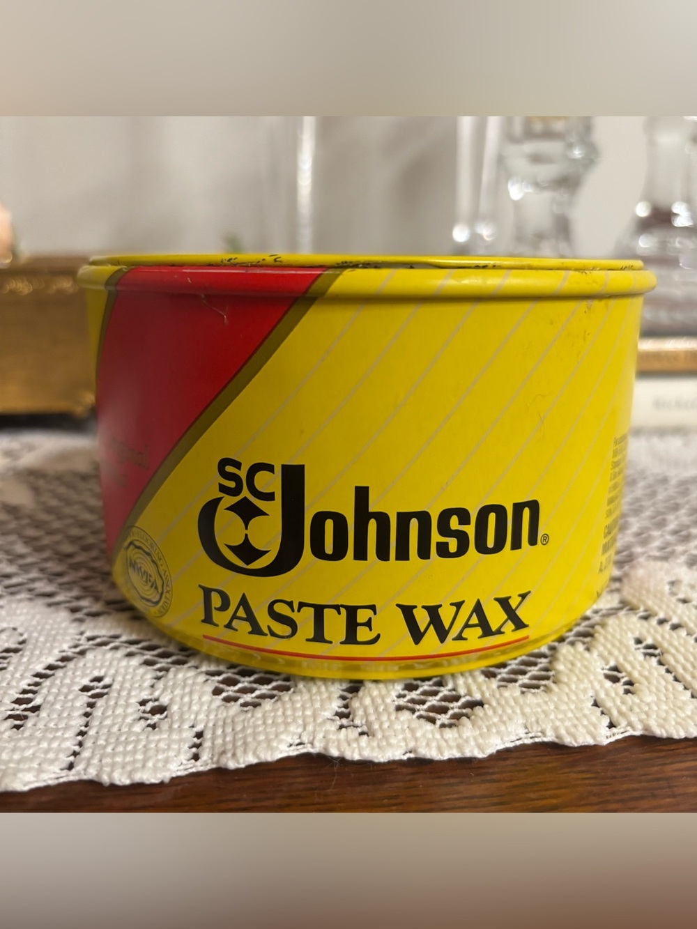SC Johnson Paste Wax Long Lasting Shine & Protection 16 Oz. The Original